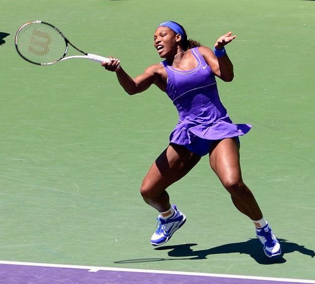 Serena Williams forehand